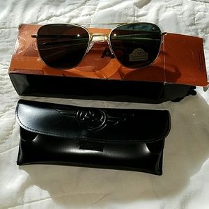 American optical aviator sunglasses